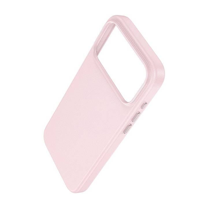 HOCO Leather Protective Case for iPhone 17 Pro – Pink | DG29