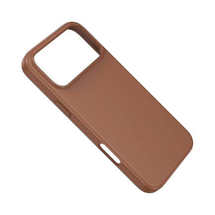 HOCO Leather Protective Case for iPhone 17 Pro Max – Brown | DG29
