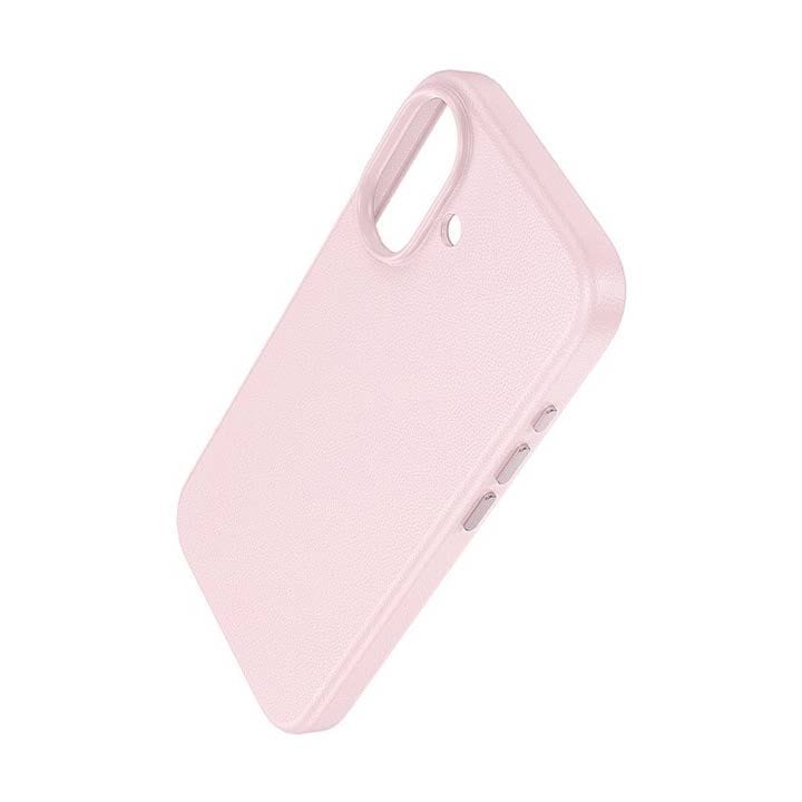 HOCO Leather Protective Case for iPhone 17 – Pink | DG29