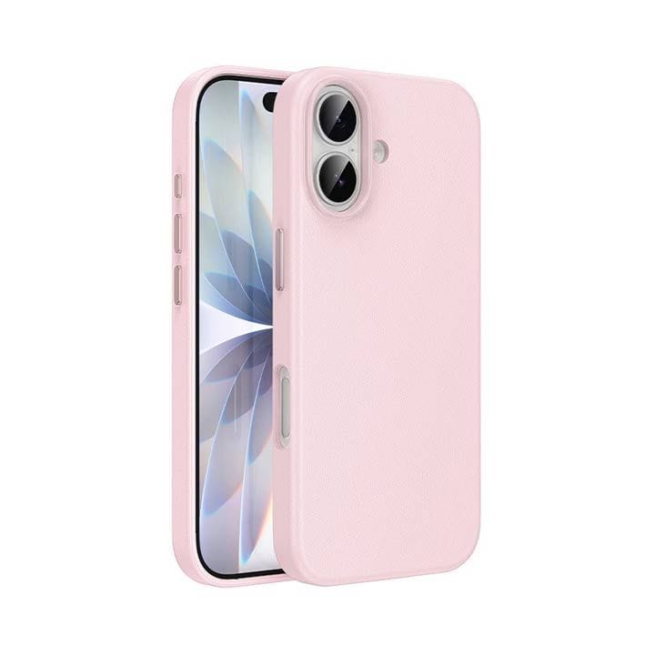 HOCO Leather Protective Case for iPhone 17 – Pink | DG29