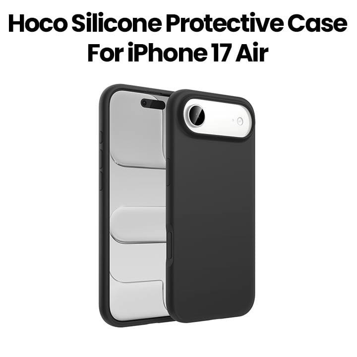 HOCO Silicone Protective Case for iPhone Air – Black | DG30