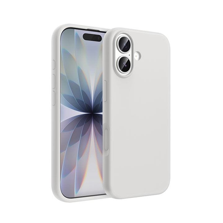 HOCO Silicone Protective Case for iPhone 17 – Light Gray | DG30