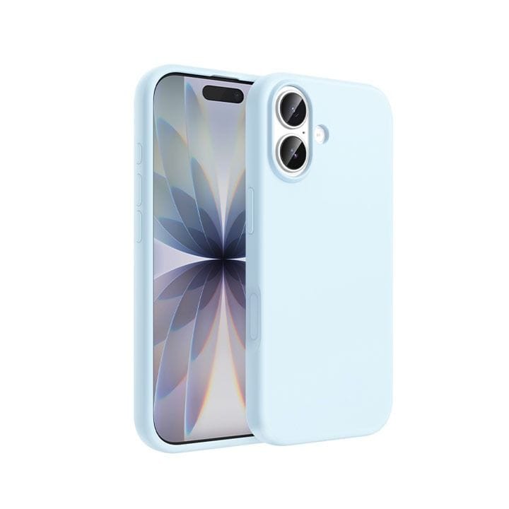 HOCO Silicone Protective Case for iPhone 17 – Light Blue | DG30