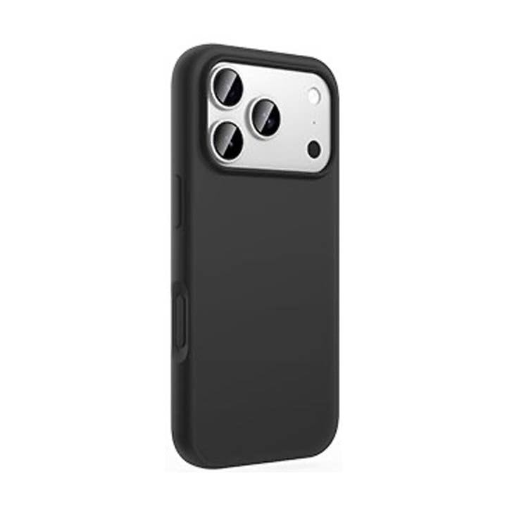 HOCO Silicone Protective Case for iPhone 17 Pro Max – Black | DG30