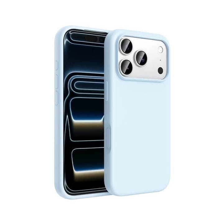 HOCO Silicone Protective Case for iPhone 17 Pro Max – Light Blue | DG30