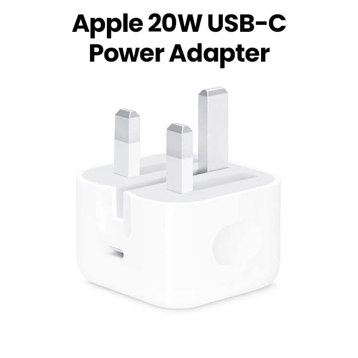 Apple 20W USB-C Power Adapter | White | MHJE3ZM/A