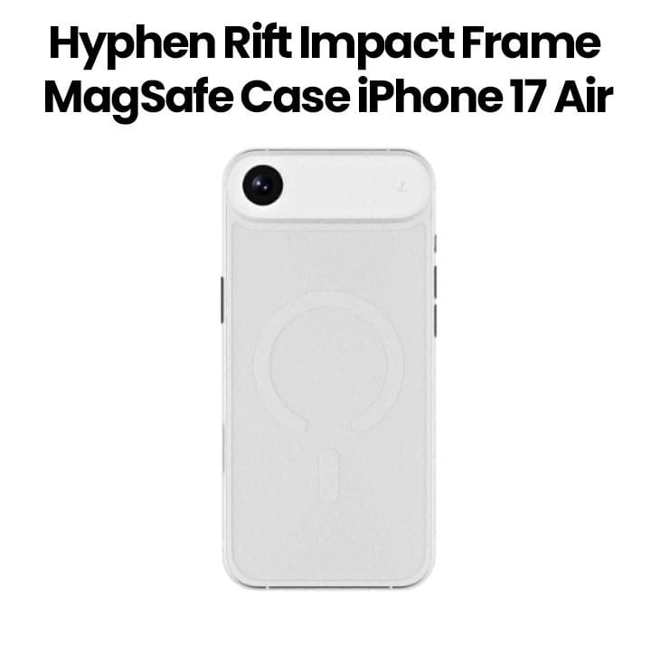 هايفن ريفت إمباكت MagSafe كفر آيفون 17 إير 6.6 بوصة - فروست | HPC-BFR17AR6491