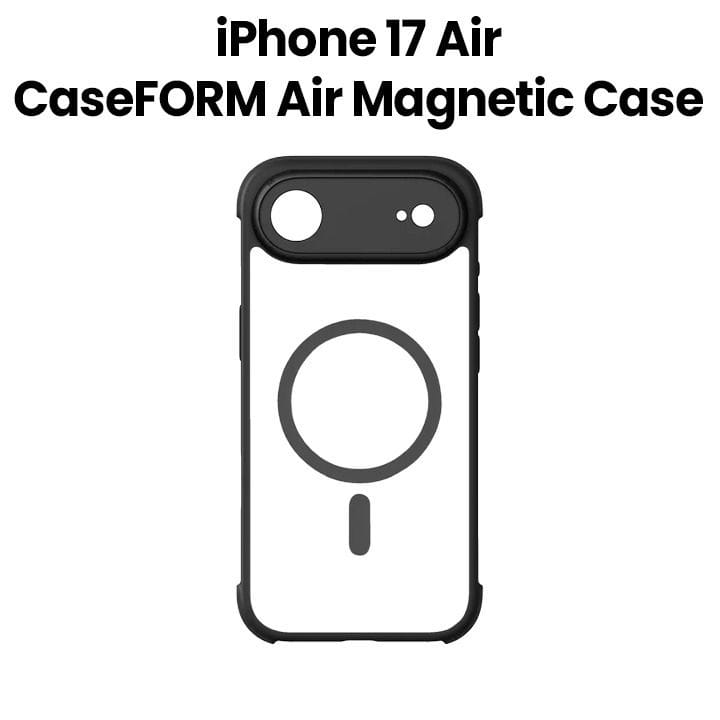 Momax Caseform Air Magnetic Case for iPhone 17 Air 6.6-Inch – Black | MAAP25LD