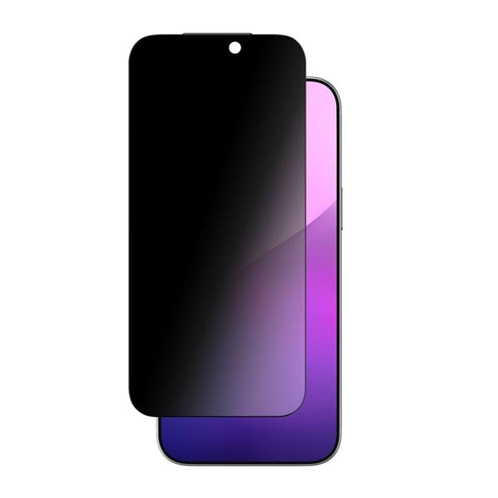AmazingThing iPhone Air 6.6-Inch 3D Fully Covered Fusion Dust Filter Titan Privacy Glass – Clear | IP176.6PRCFGLA