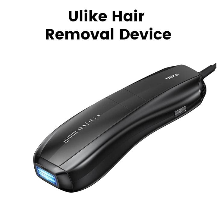 Ulike Air 10 IPL Hair Removal Device Without Leather Case for Men – Black | ULK-IPL-AIR10-BLK-X