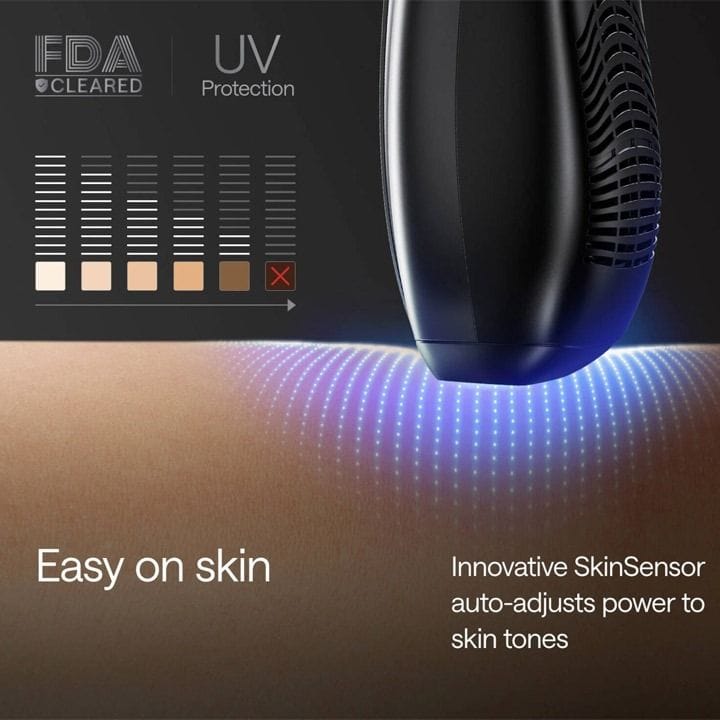 Ulike Air 10 IPL Hair Removal Device Without Leather Case for Men – Black | ULK-IPL-AIR10-BLK-X