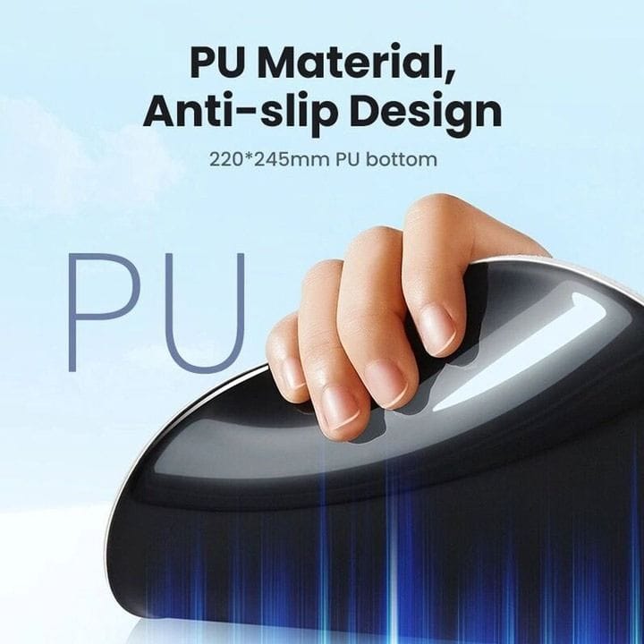 يوجرين لوحة فأرة مريحة – أسود | P668