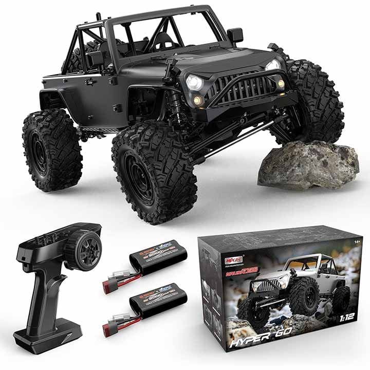 MJX 1/12 Hyper Go 2.4G 4WD Brushless RC Truck Black | H12Y