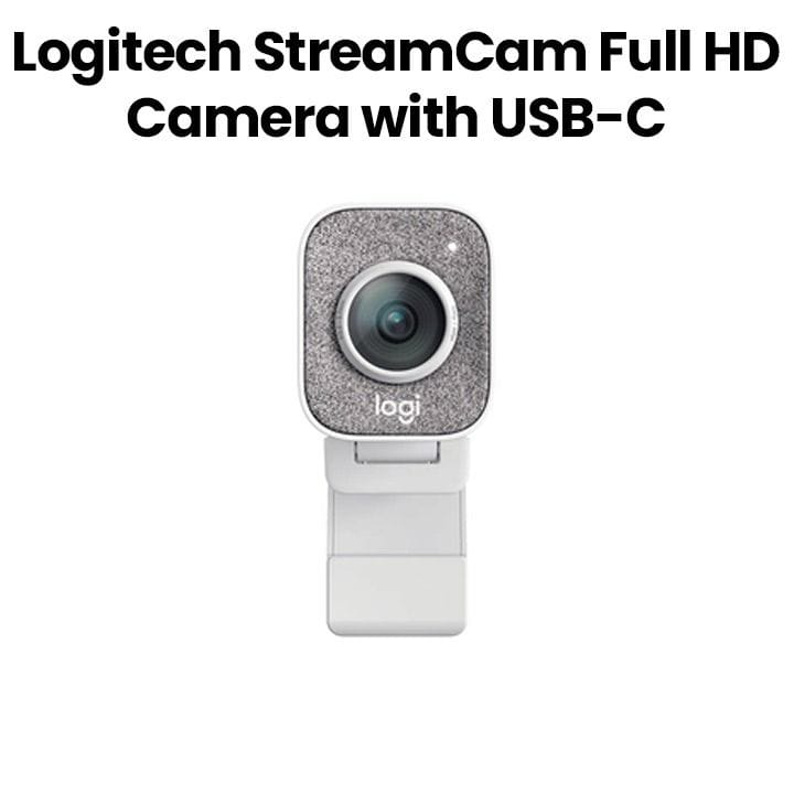 Logitech StreamCam Full HD Camera with USB-C White | 960-001297
