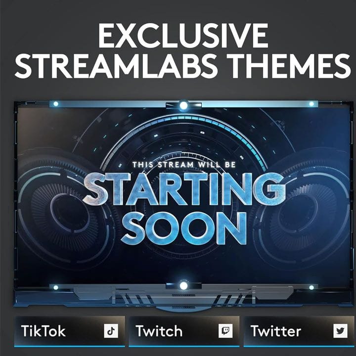 Logitech G Streaming Kit with Blue Yeti USB Gaming Mic & G733 Lightspeed Wireless Headset Black Out