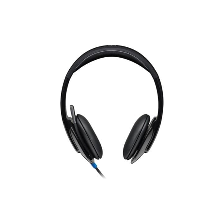 Logitech H540 USB Computer Wired Headset Black
