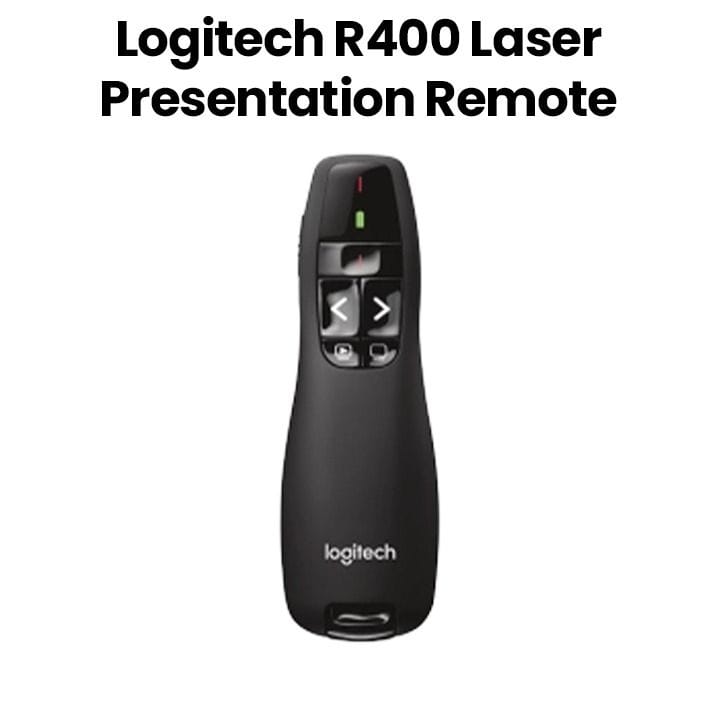 Logitech R400 Laser Presentation Remote Black