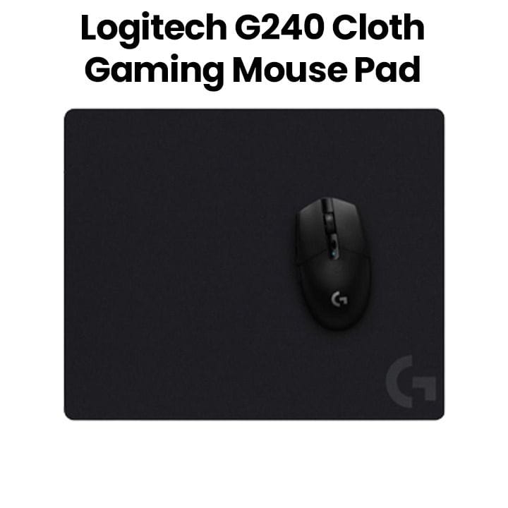 لوجيتك جي G240 لوحة ماوس قماشية للألعاب لون أسود