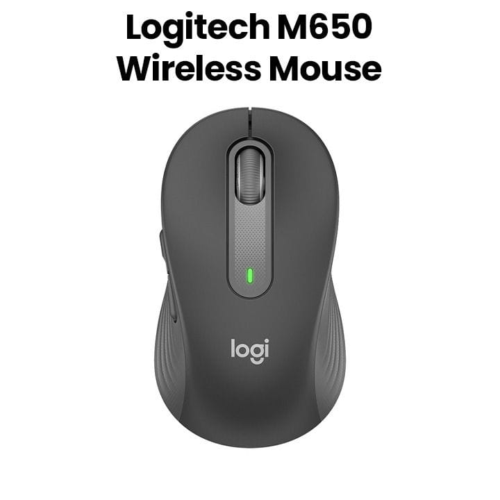 Logitech M650 Wireless Mouse Medium Graphite | 910-006253