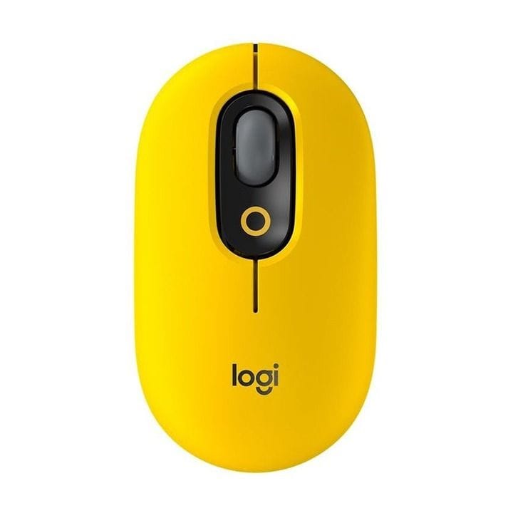 Logitech POP Mouse with Emoji Blast Wireless Mouse Yellow | 910-006546