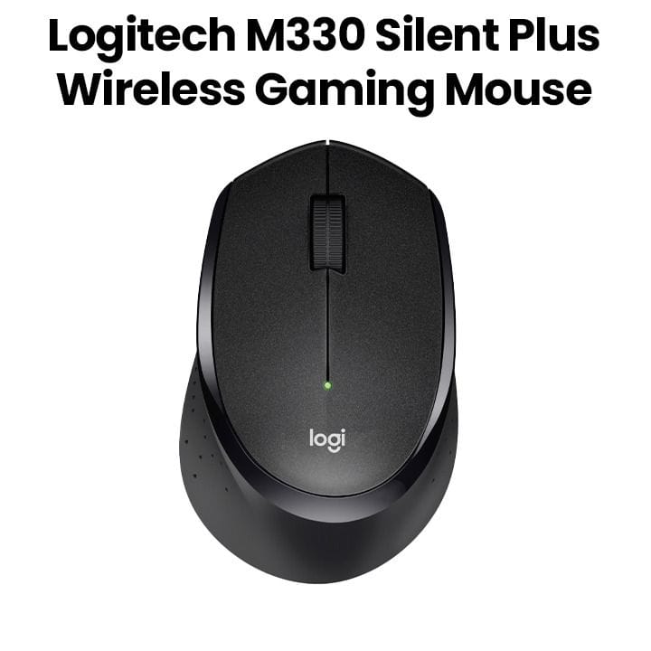 Logitech M330 Silent Plus Wireless Mouse Black | 910-004909