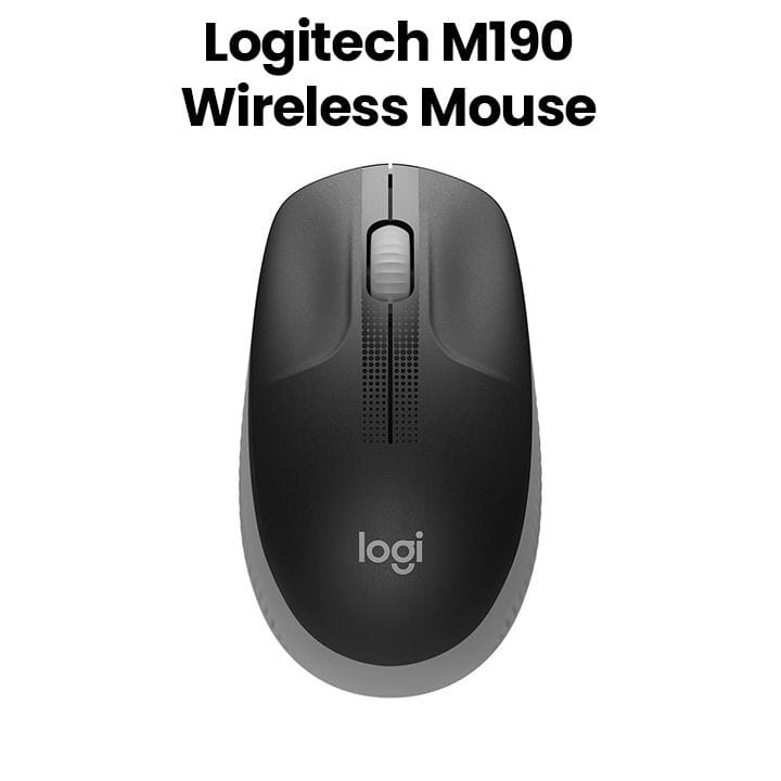Logitech M190 Wireless Mouse Grey | 910-005906