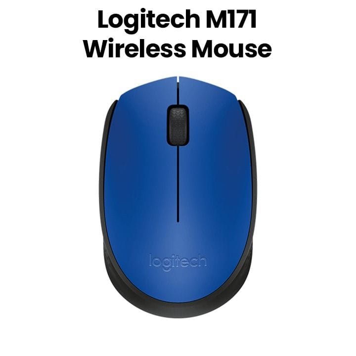 Logitech M171 Wireless Mouse Blue | 910-004640
