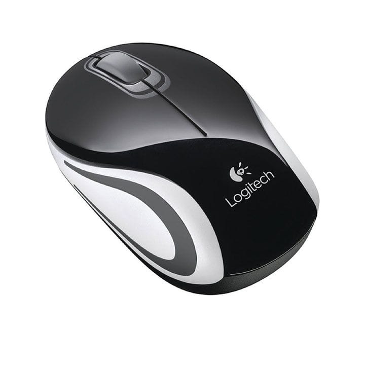 Logitech M187 Wireless Mini Mouse Black | 910-002731
