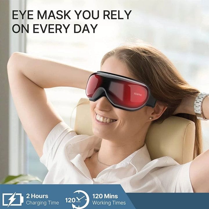 Renpho Eyeris View Eye Massager – Black | RFEM001