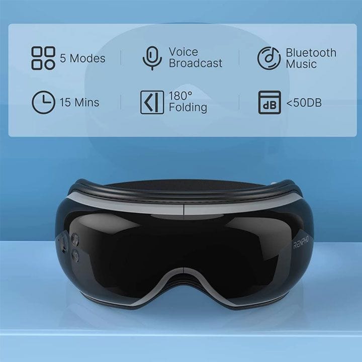 Renpho Eyeris View Eye Massager – Black | RFEM001