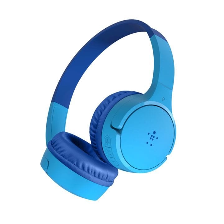 Belkin Soundform Mini Kids On-Ear Wireless Headphones | Blue | AUD002BTBL