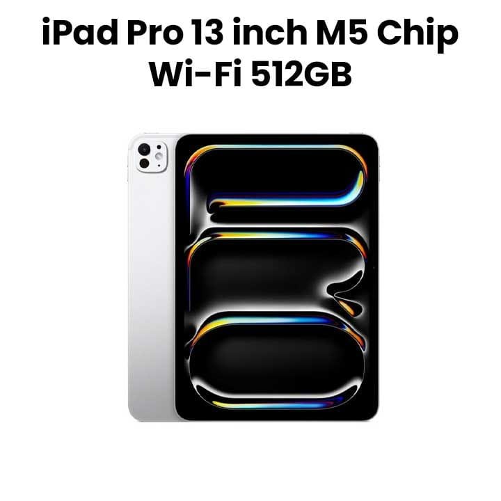 Apple iPad Pro 13" Wi-Fi 512GB Standard Glass | Silver | MDYM4AB/A