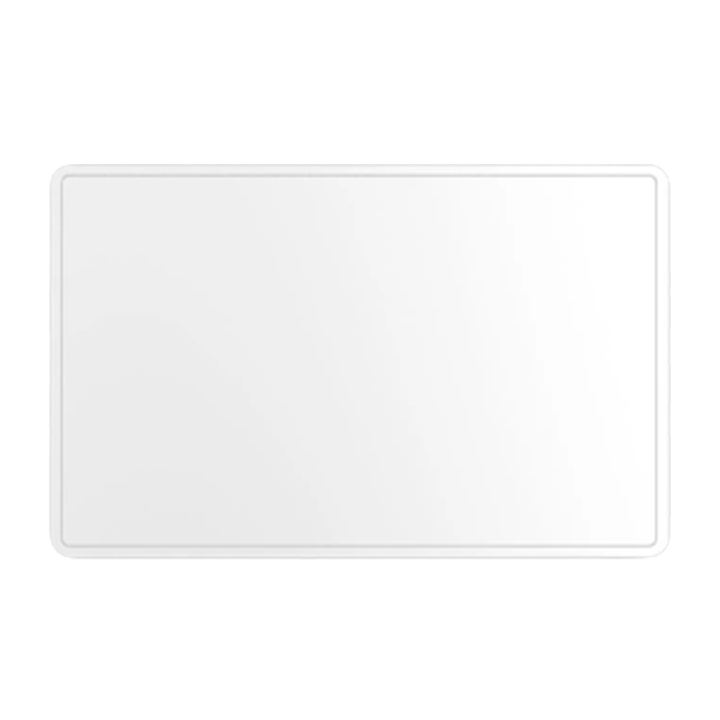 Customized Printed Border Metal NFC Business Card | White