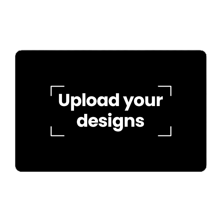Customized Printed Metal NFC Business Card | Black