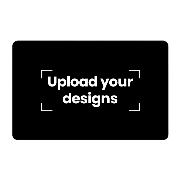 Customized Printed PVC NFC Business Card | Black