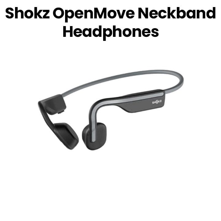 Shokz OpenMove Wireless Neckband Headphones with Mic – Grey | S661GY