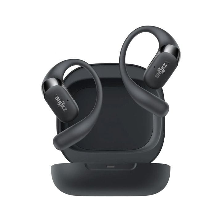 Shokz OpenFit 2 Premium Bone-Conduction Headphones – Black | T920-ST-BK