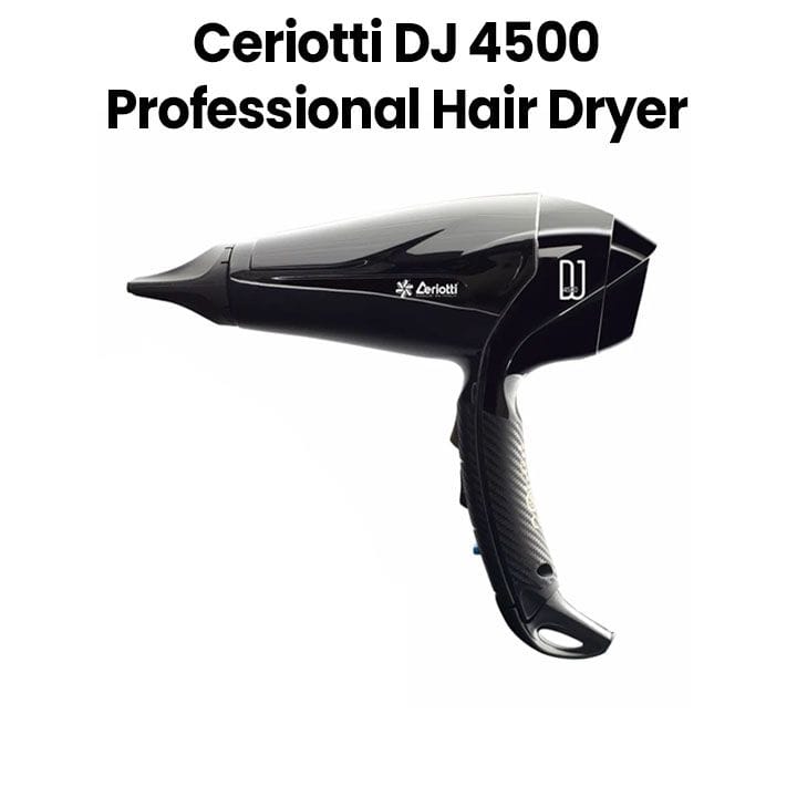 Ceriotti DJ 4500 Professional Hair Dryer – Black |CRT1000060