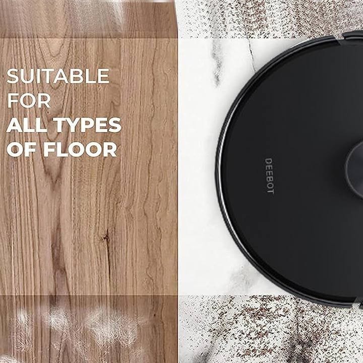 Ecovacs Deebot Y1 Pro Plus Robot Vacuum Cleaner 35W with Carpet Detection 6500Pa Suction – Black |DLX32