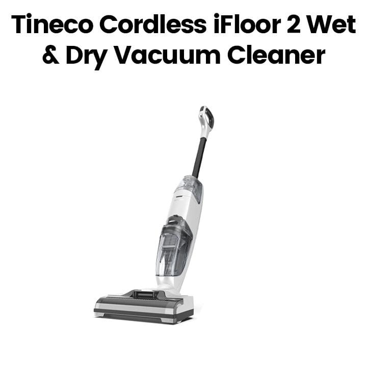 Tineco iFloor 2 Complete Cordless Wet & Dry Vacuum – White |FW012400SA