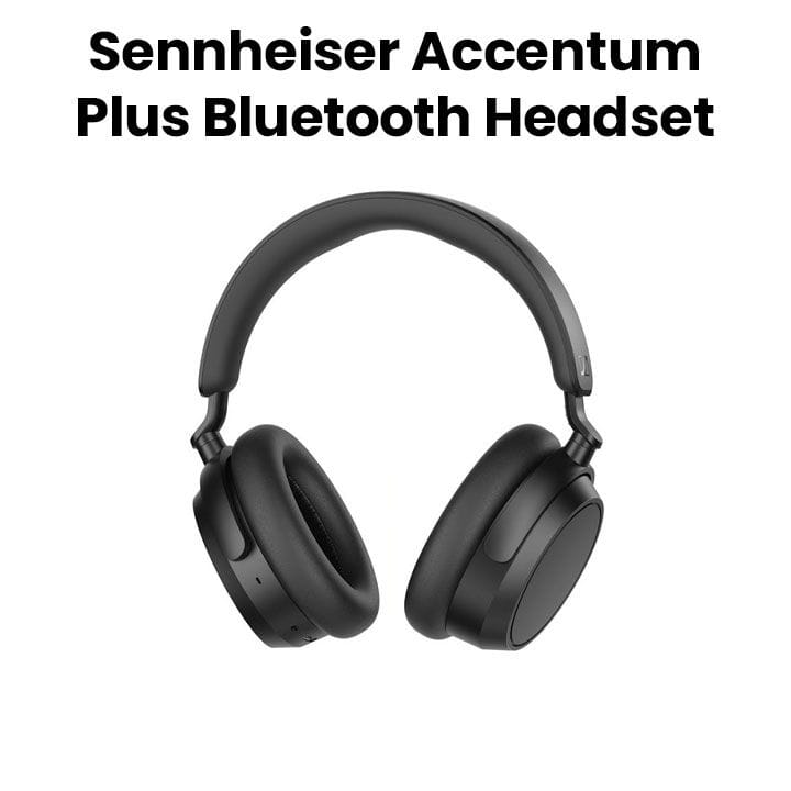 Sennheiser Accentum Plus Bluetooth Headset – Black |SH-HD-ACCENTUMPLUS