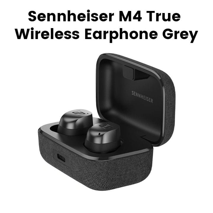 Sennheiser M4 True Wireless Earphones – Graphite |SH-M4-TWS4-GRA