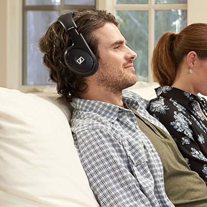 Sennheiser RS 120 W Wireless Headphones – Black |SH-RS-120-W-BLK