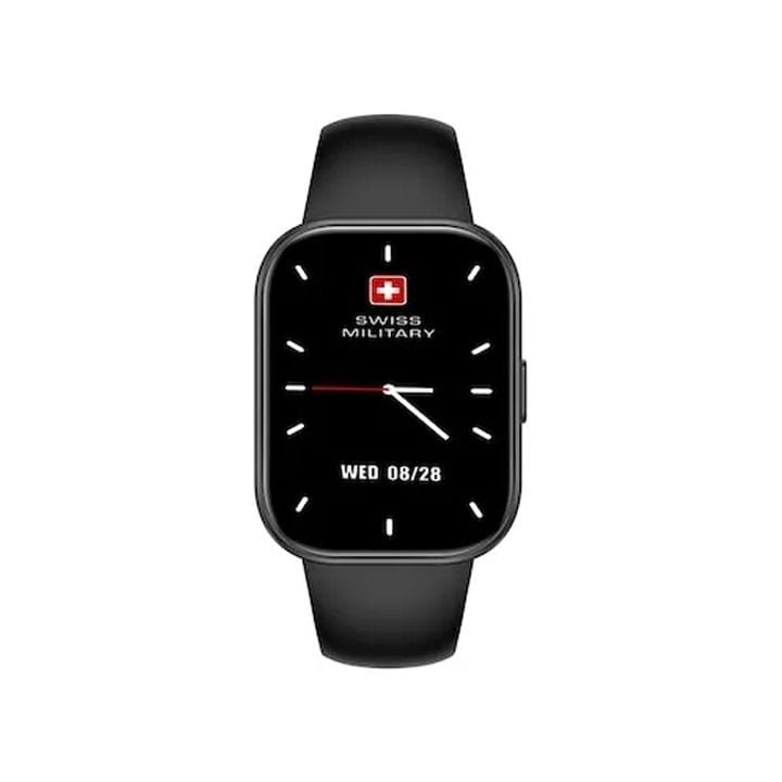 Swiss Military Rhine 3 Smart Band with Talking Feature & Heart Rate Monitor – Black |SM-BAND-RHINE3-BLKFBLKS