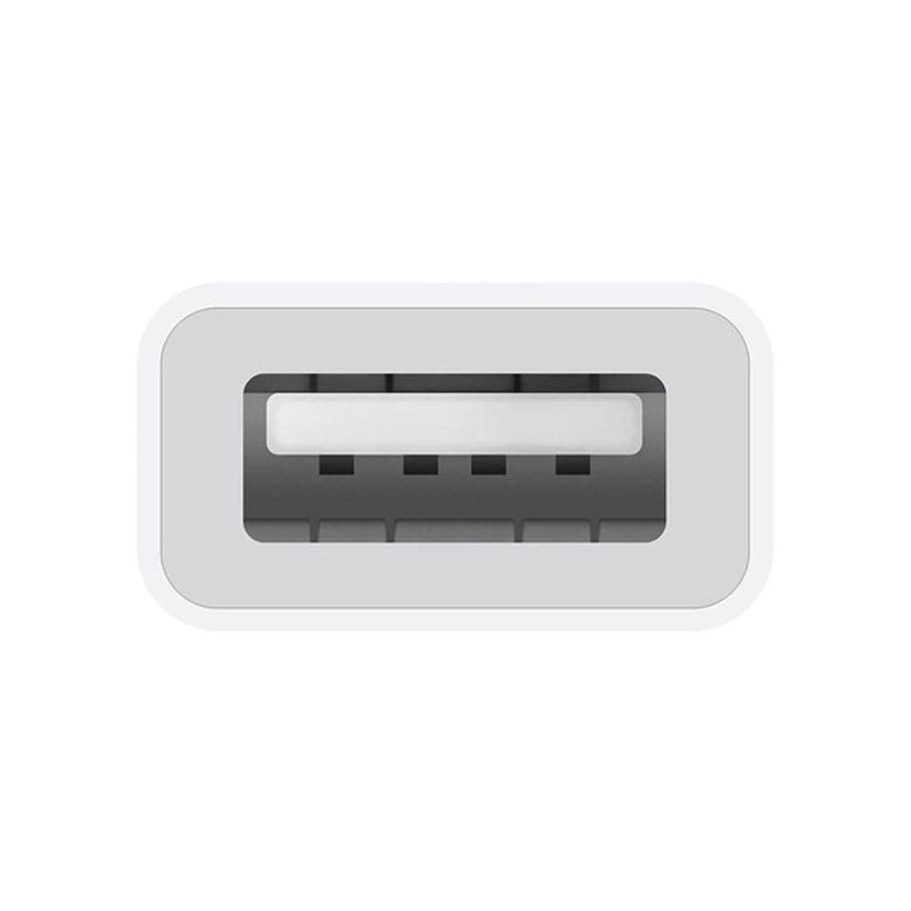 محول أبل USB-C إلى USB، منفذ USB-C ومنفذ USB-A قياسي، تصميم التوصيل والتشغيل ومتوافق مع أجهزة أبل | أبيض - MW5L3ZEA