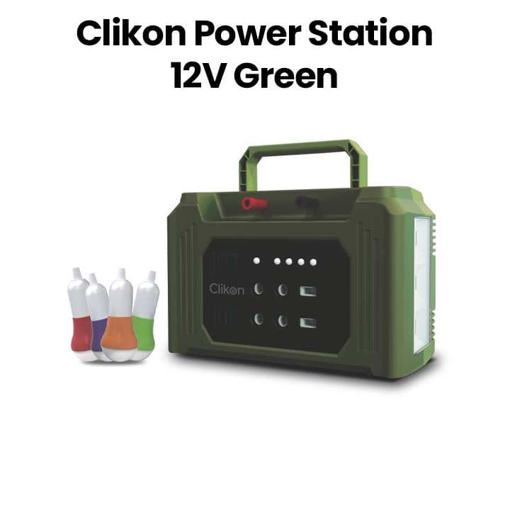 Clikon Power Station 12V 7000mAh – Green |CK7070
