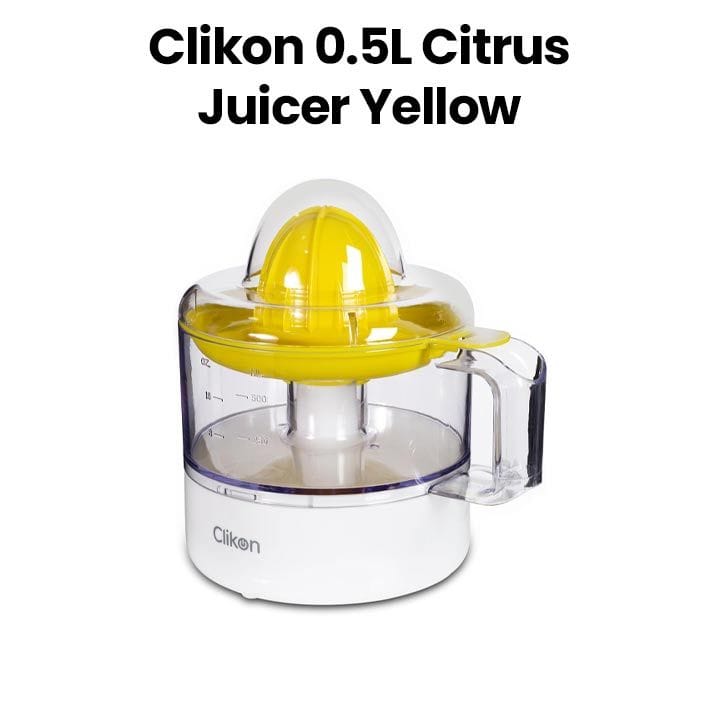 Clikon Citrus Juicer 30W 0.5L – Yellow | CK2673-YLW