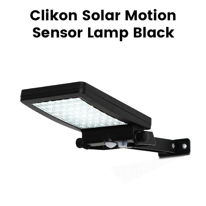 Clikon Solar Motion Sensor Lamp 56 LED – Black | CK8321