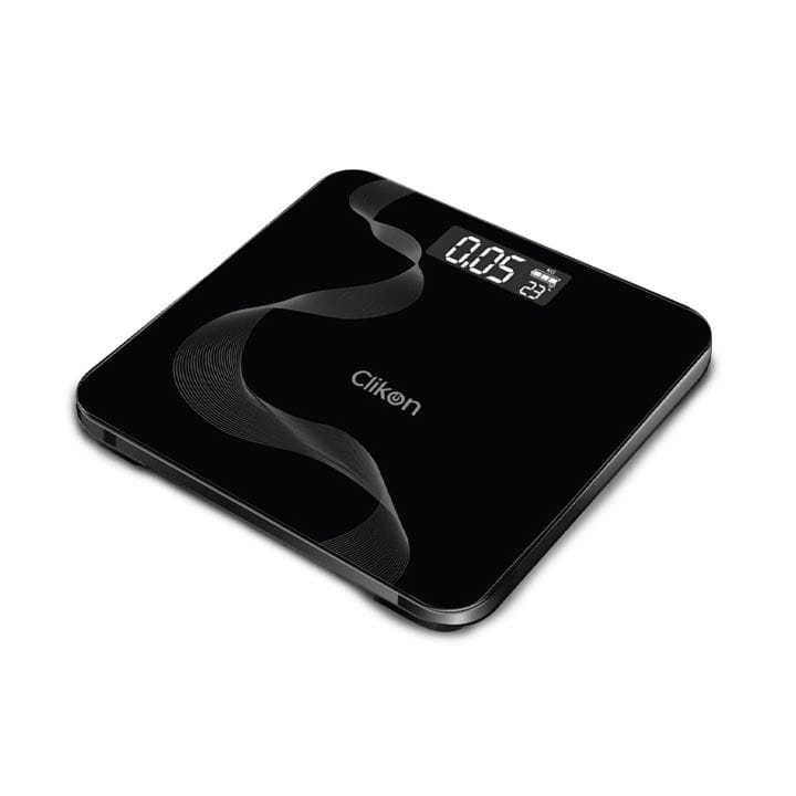 Clikon Digital Bathroom Scale 150kg / 330lb – Black | CK4017