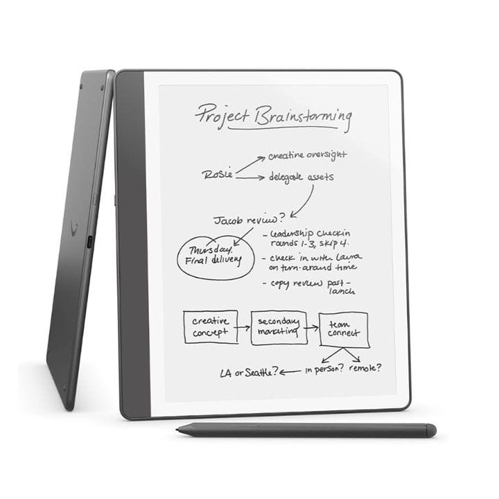 Amazon Kindle Scribe 2024 10.2″ E-Reader 64 GB with Premium Pen – Tungsten Grey |B0CZ9T8H8N
